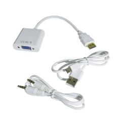 Переходник ST-Lab HDMI M to VGA F (с кабелями аудио и питания от USB Фото 3