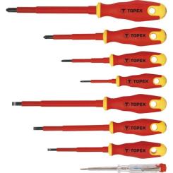 Набор отверток Topex 1000В, 8 шт. Фото