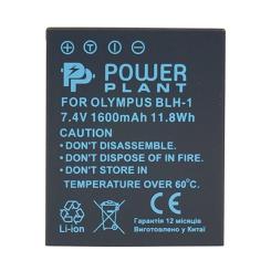 Аккумулятор к фото/видео PowerPlant Olympus BLH-1 1600mAh Фото 2
