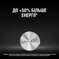 Батарейка Duracell LR44 1.5V спеціалізована лужна типу таблетка, 76A/ Фото 3