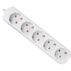 Сетевой удлинитель Defender E530 3.0 m 5 роз white Фото