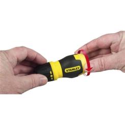 Набор отверток Stanley Multibit Stubby, реверсивная, с 6 сменными битами Фото 3