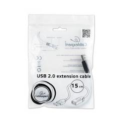 Дата кабель Cablexpert USB 2.0 AM/AF 0.15m Фото 1