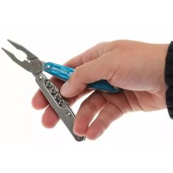 Мультитул Leatherman Juice CS4- Columbia Blue зі шкіряним чохлом Фото 11