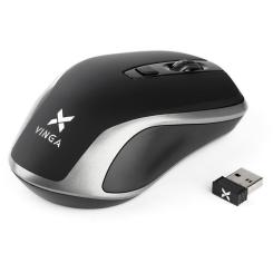 Мышка Vinga MSW-909 Silent black-grey Фото 5
