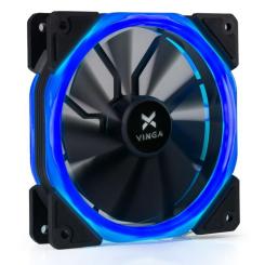 Кулер для корпуса Vinga LED fan-02 blue Фото