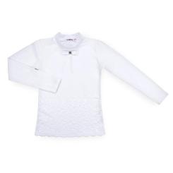 Кофта детская Matilda со стойкой и кружевом на полочке Фото