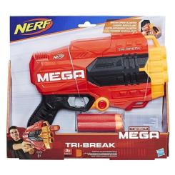 Игрушечное оружие Hasbro Nerf бластер МЕГА Три-брейк Фото 2