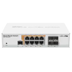 Коммутатор сетевой Mikrotik CRS112-8P-4S-IN Фото