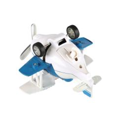 Спецтехника Same Toy Самолет металический инерционный Aircraft синий Фото 2