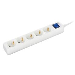 Сетевой фильтр питания 2E 5xSchuko, 3м Фото 2