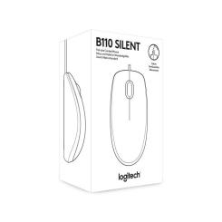 Мышка Logitech B110 Silent Black Фото 5