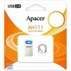 USB флеш накопитель Apacer 64GB AH111 Blue USB 2.0 Фото 5