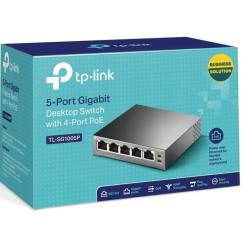Коммутатор сетевой TP-Link TL-SG1005P Фото 3