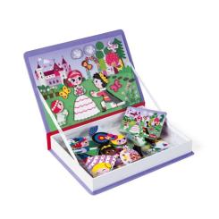 Развивающая игрушка Janod Магнитная книга Принцессы Фото 1
