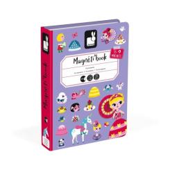 Развивающая игрушка Janod Магнитная книга Принцессы Фото 3