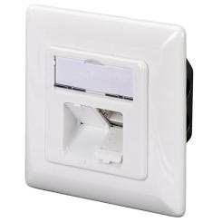 Компьютерная розетка Digitus 2xRJ45 STP, cat. 6, для відкритої проводки Фото 1