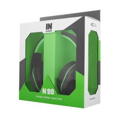 Наушники Gemix N20 Black-Green Gaming Фото 4