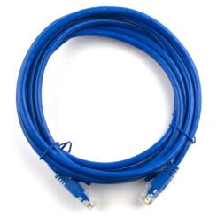 Патч-корд Ritar 5м, RJ-45, Cat.6, CU, медь, синий Фото
