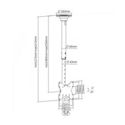 Кронштейн ITech Celb-52L Фото 1