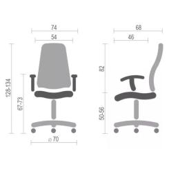 Кресло игровое Аклас Ретчет PL MB Коричневое Фото 5