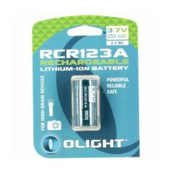Аккумулятор Olight RCR123 (16340) Li-Ion 650 mAh Фото 2