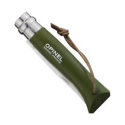 Нож Opinel №8 Inox VRI Trekking зеленый, без упаковки Фото 2