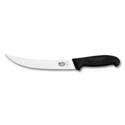 Кухонный нож Victorinox Fibrox обвалочный 25 см, черный Фото