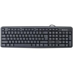 Клавиатура Defender Element HB-520 USB UKR Black Фото