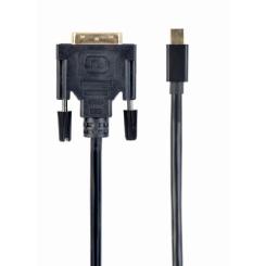 Кабель мультимедийный Cablexpert miniDisplayPort M to DVI M 1.8m 24+1pin Фото