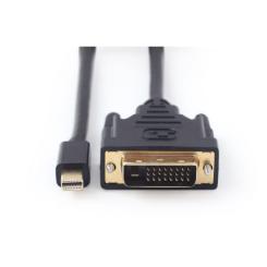 Кабель мультимедийный Cablexpert miniDisplayPort M to DVI M 1.8m 24+1pin Фото 3