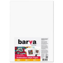 Фотобумага Barva A3 Everyday Sublimation 100г, 20л Фото