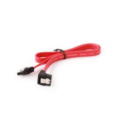 Кабель для передачи данных Cablexpert SATA III 0.1m угловой Фото 1