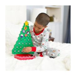 Игровой набор Melissa&Doug Новогодний деревянный магнитный календарь Фото 4
