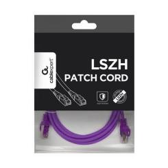 Патч-корд Cablexpert 5м S/FTP Cat 6A CU LSZH violet Фото 3