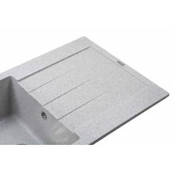 Мойка кухонная Ventolux STELLA (GRAY GRANIT) Фото 2