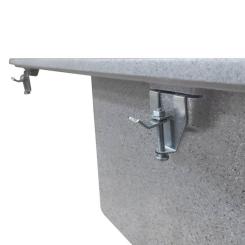 Мойка кухонная Ventolux STELLA (GRAY GRANIT) Фото 7