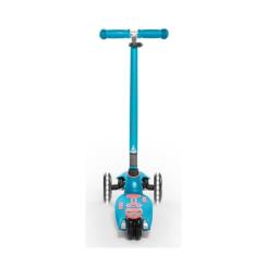 Самокат Micro Maxi Deluxe Aqua LED Фото 1