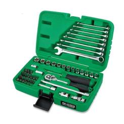 Набор инструментов Toptul 1/4" + ключі 49од. Фото