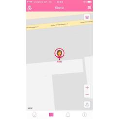 Смарт-часы GoGPS М01 Gold Телефон-часы с GPS треккером Фото 4