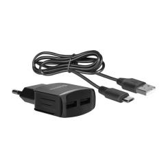 Зарядное устройство Defender UPС-21 2xUSB,5V/2.1А кабель microUSB Фото 3