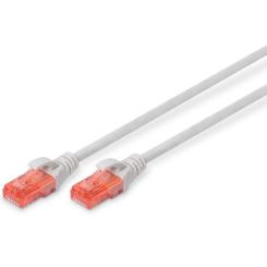 Патч-корд Digitus 0.5м, UTP, cat.6, CCA, grey Фото