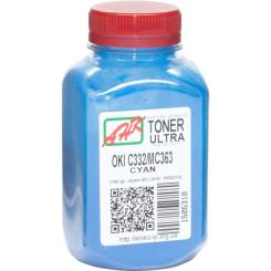 Тонер AHK OKI C332/MC363, 100г Cyan Фото
