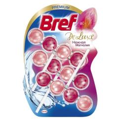 Туалетный блок Bref De Luxe Нежная магнолия 3х50 г Фото