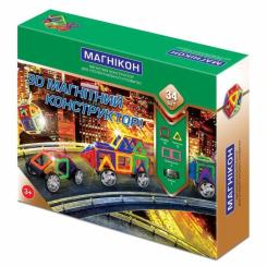 Конструктор Магнікон 34 деталей Фото