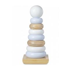 Развивающая игрушка Melissa&Doug Огромная натуральная деревянная пирамидка Фото