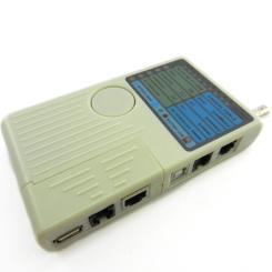 Тестер кабельный Merlion RJ-45/RJ-12/RJ-11/BNC/USB Фото