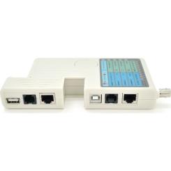 Тестер кабельный Merlion RJ-45/RJ-12/RJ-11/BNC/USB Фото 1