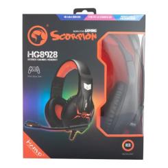 Наушники Marvo HG8928 Black-Red Фото 3