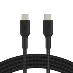 Дата кабель Belkin USB-C to USB-C 1.0m braided black Фото